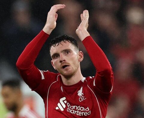 Andy Robertson Resmi Tinggalkan Liverpool pada Akhir Musim 2025/2026